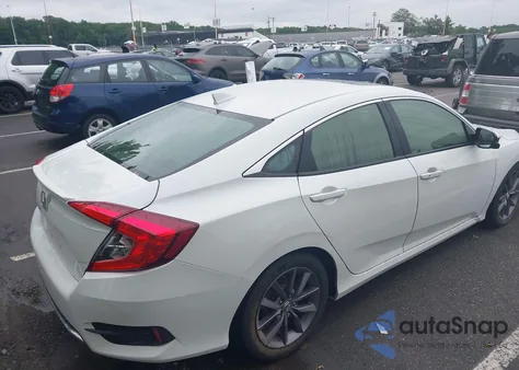 2019 Honda Civic Ex z USA, uszkodzony, nr VIN JHMFC1F3XKX006602